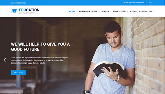 LMS WordPress theme