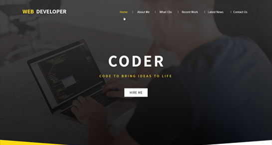 Programmer WordPress Theme