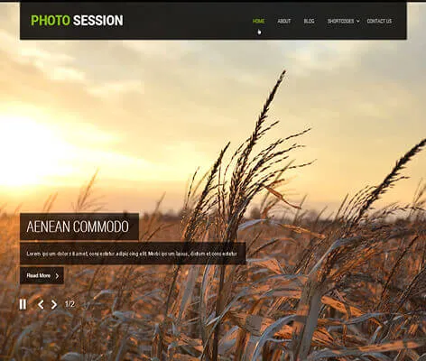 SKT Photo Session - FREE Premium photography WordPress theme