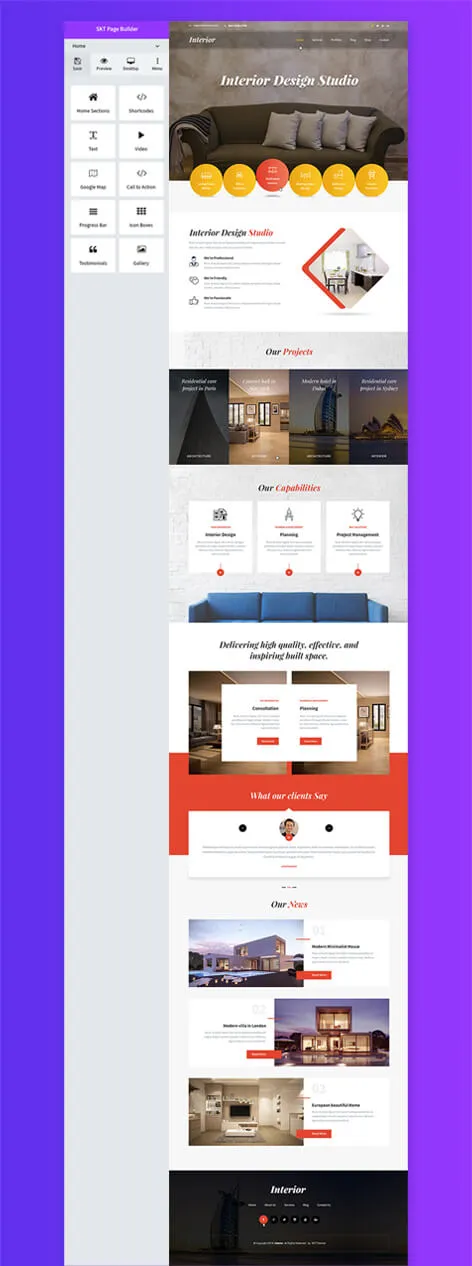 SKT Page Builder - SKT Page Builder