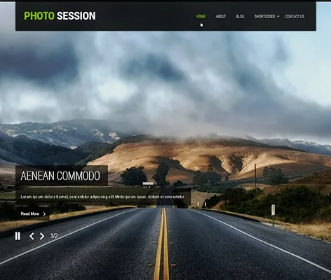 Photo Session PRO - Photography WordPress Theme