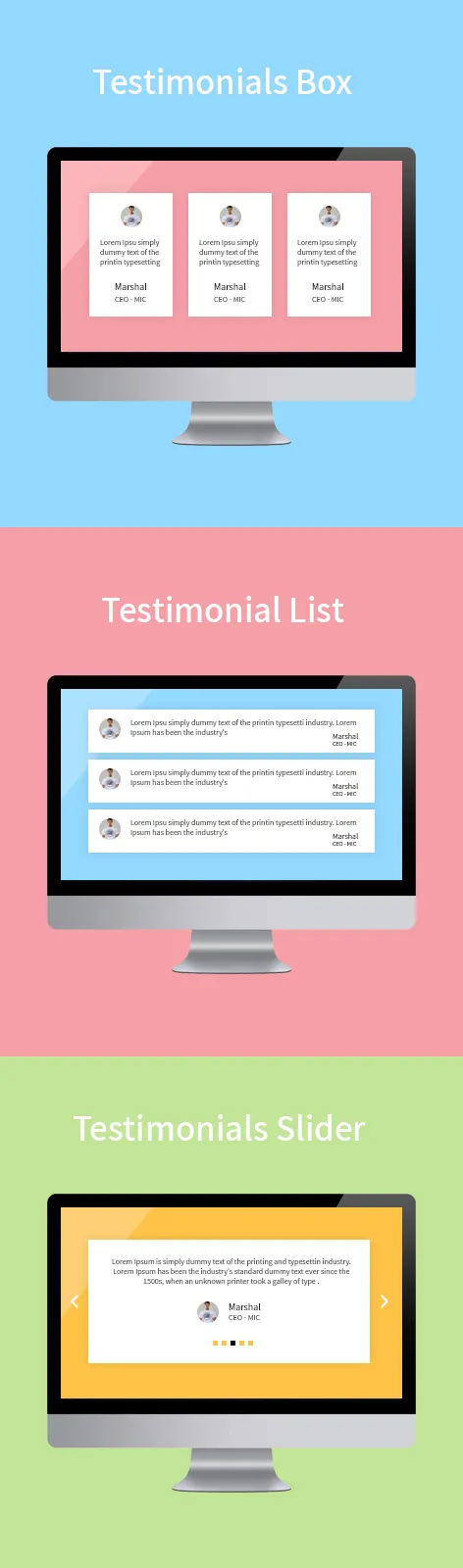 SKT Testimonials - WordPress testimonial plugin