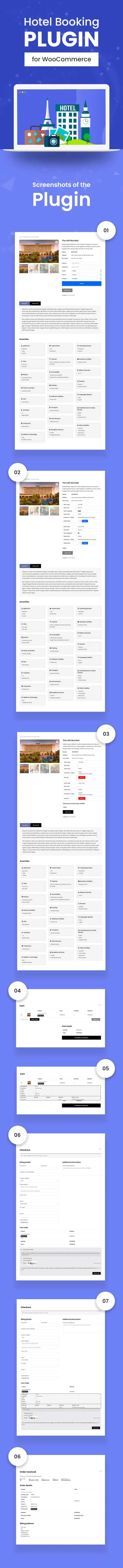 WooCommerce Hotel Booking - WooCommerce hotel booking plugin