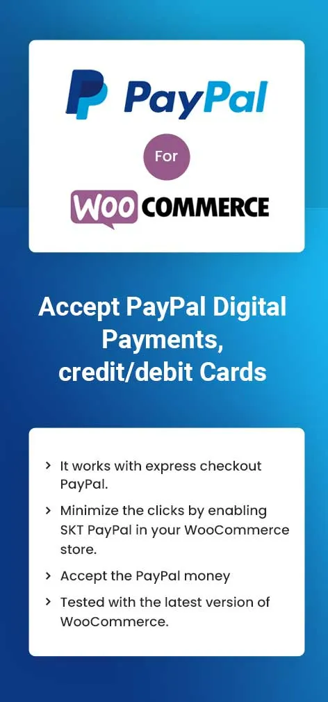 SKT PayPal for WooCommerce - WooCommerce PayPal checkout plugin